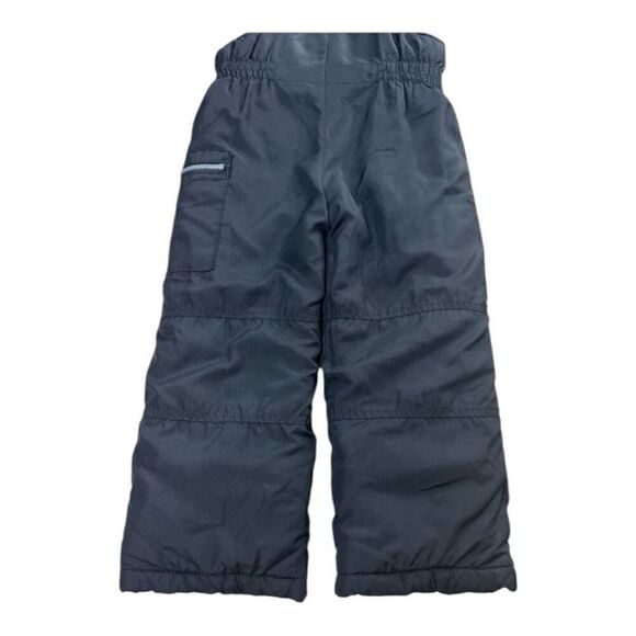 Carter's S/4 Snow Pants Black Bib Overalls Pant Overall Warm Winter Snow Zip Up - Picture 12 of 14